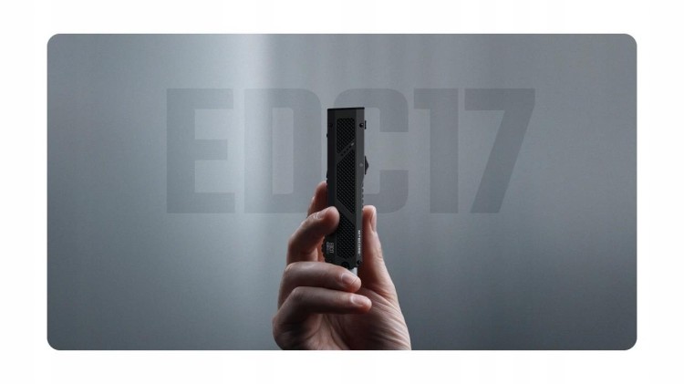 Latarka Nitecore EDC17 1500 lm, ultrafiolet, zielo-238341