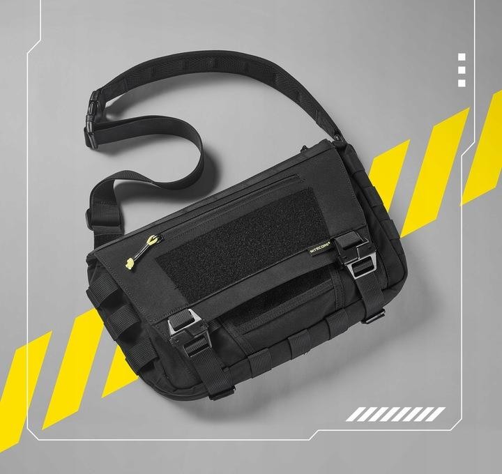 Torba na ramię z CORDURY Nitecore SLB06 7L, czarna-238361