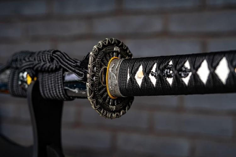 Miecz samurajski Katana ze stali damasceńskiej T10-238465