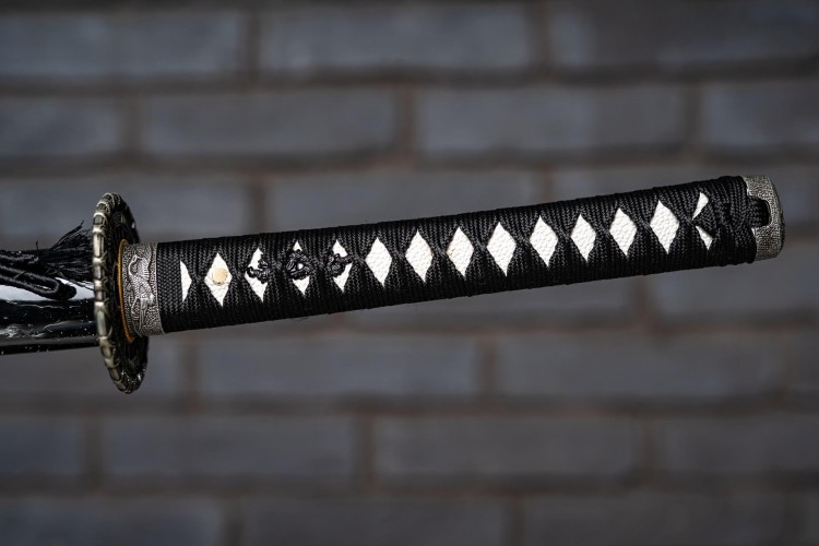 Miecz samurajski Katana ze stali damasceńskiej T10-238466