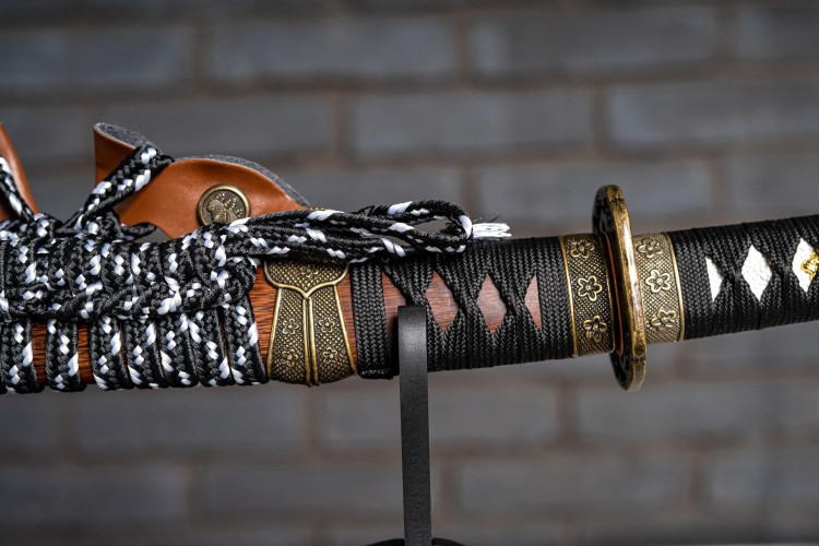 Miecz samurajski Katana stal T10 kuta, hartowana r-238470