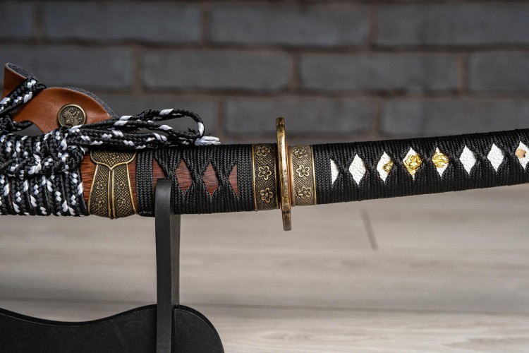 Miecz samurajski Katana stal T10 kuta, hartowana r-238477