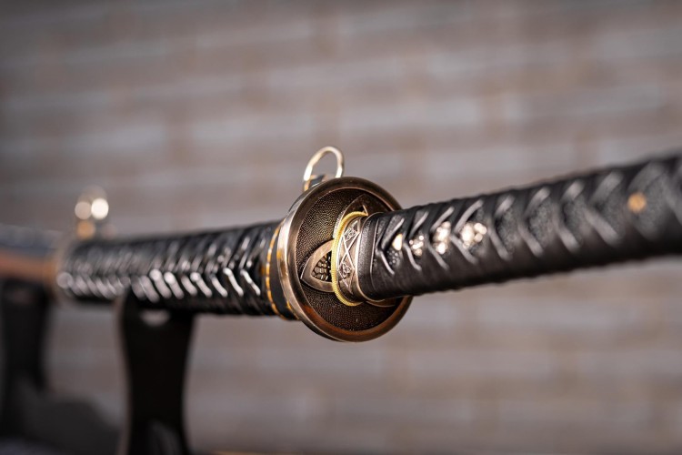 Miecz samurajski Katana stal T10 kuta, hartowana r-238497