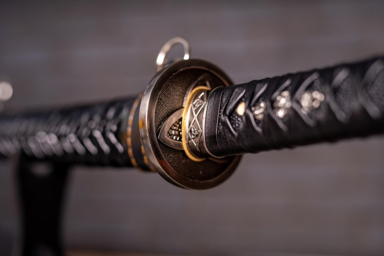 Miecz samurajski Katana stal T10 kuta, hartowana r-238498
