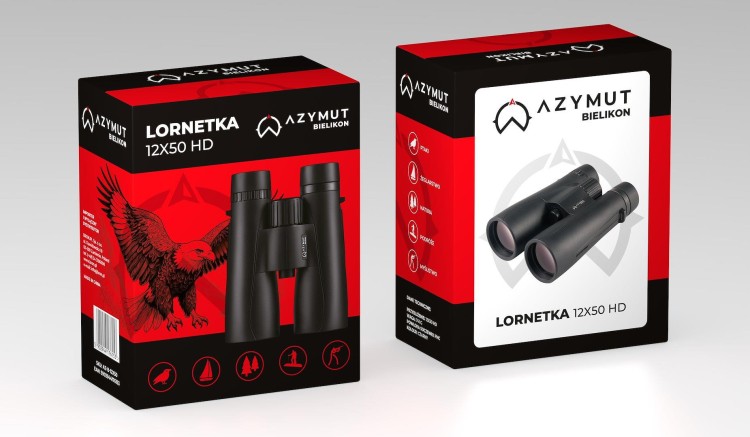 Lornetka AZYMUT Bielikon 12x50 HD-238527