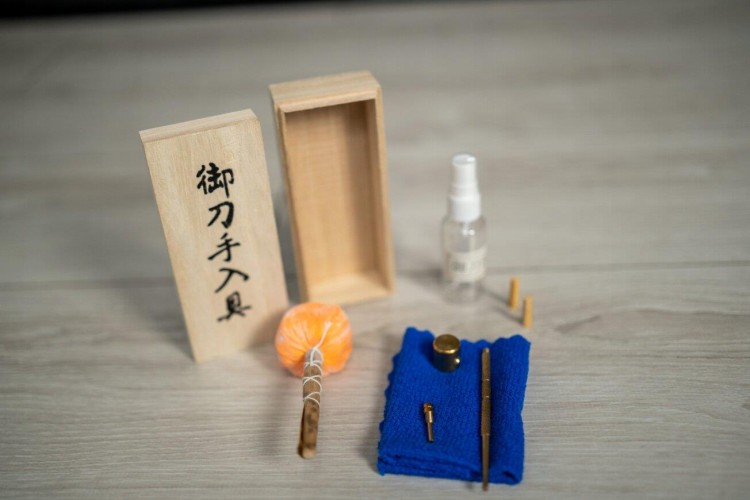 Zestaw do konserwacji katany, miecza samurajskiego-238758