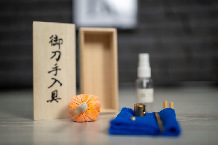 Zestaw do konserwacji katany, miecza samurajskiego-238759