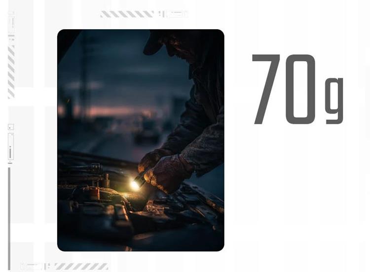 Ultrasmukła latarka ręczna Nitecore EDC07 MCT USB--238858