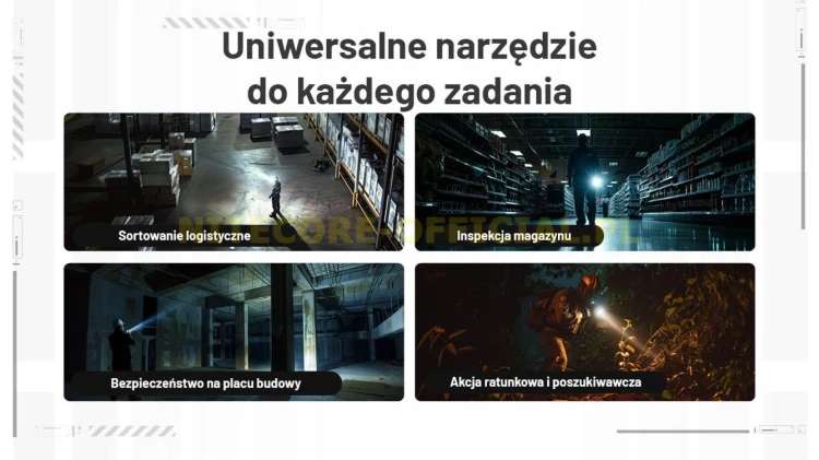 Ultrasmukła latarka ręczna Nitecore EDC07 MCT USB--238863