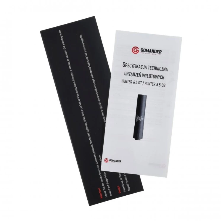 Tłumik do broni Gomander Hunter II OB 6.5 M14x1 ka-237400