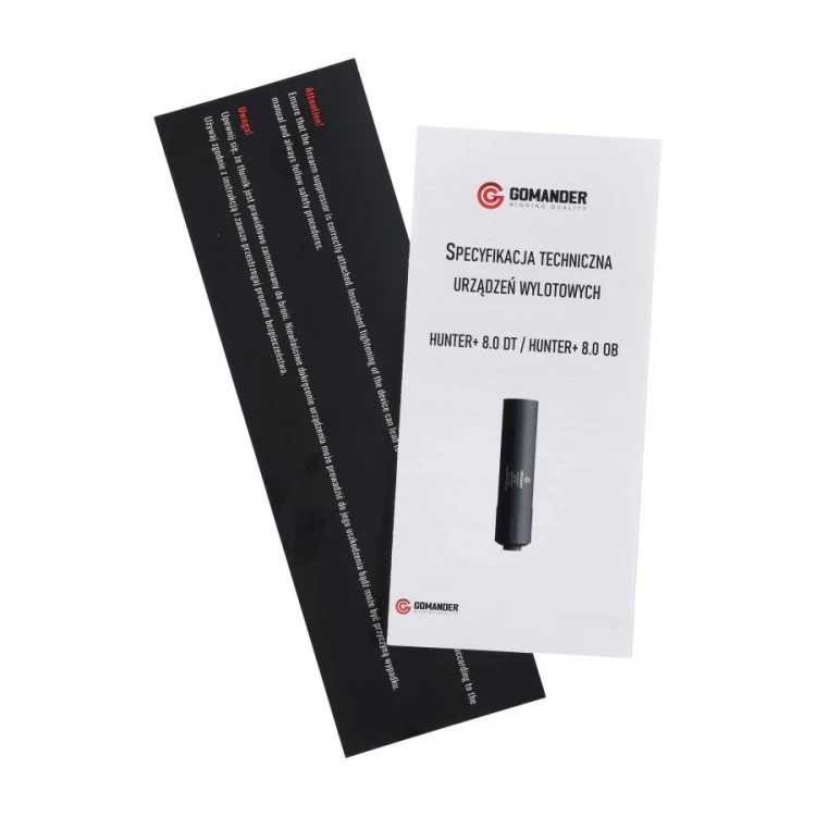 Tłumik do broni Gomander Hunter II DT 8,0 M14x1 ka-237405