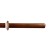Boken, Bokken Miecz treningowy czerowny dąb lekki-232298