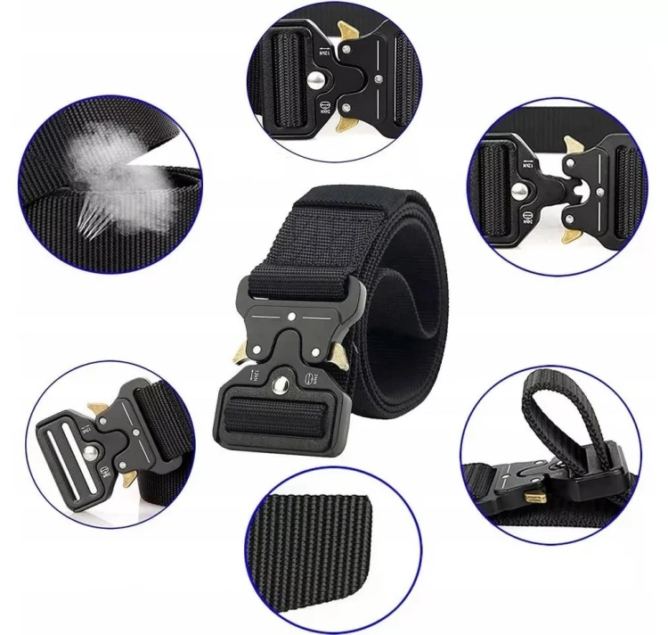 Pasek do spodni klamra QR olive wojskowy 120 cm-232322