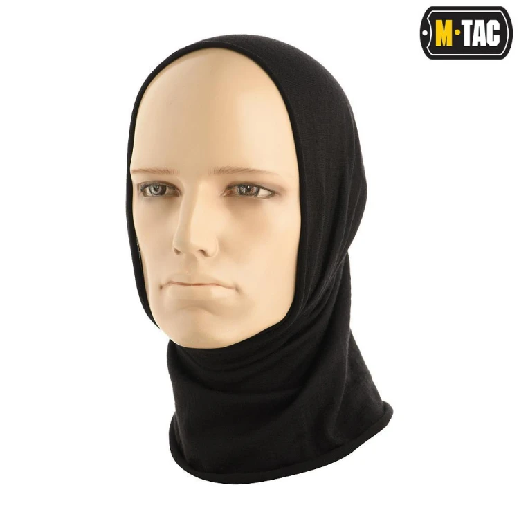Szalokominiarka Merino Woll M-Tac czarna komin-232372