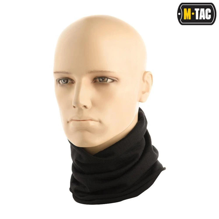 Szalokominiarka Merino Woll M-Tac czarna komin-232374