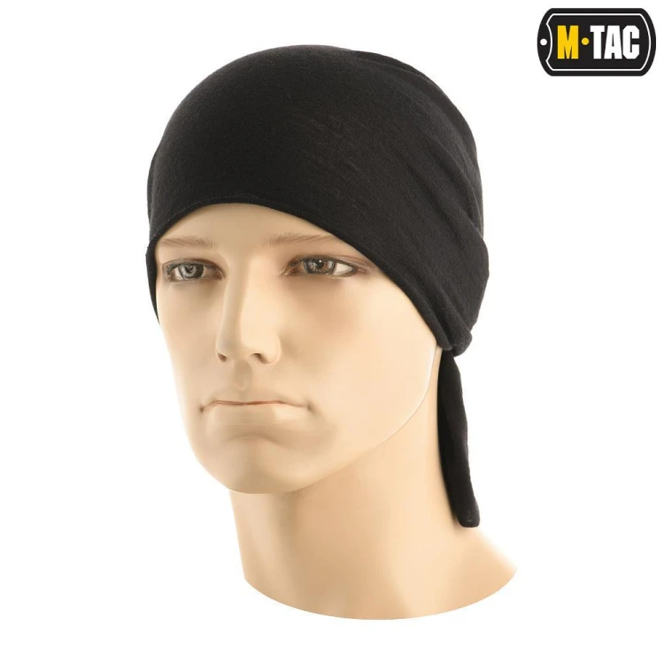 Szalokominiarka Merino Woll M-Tac czarna komin-232375