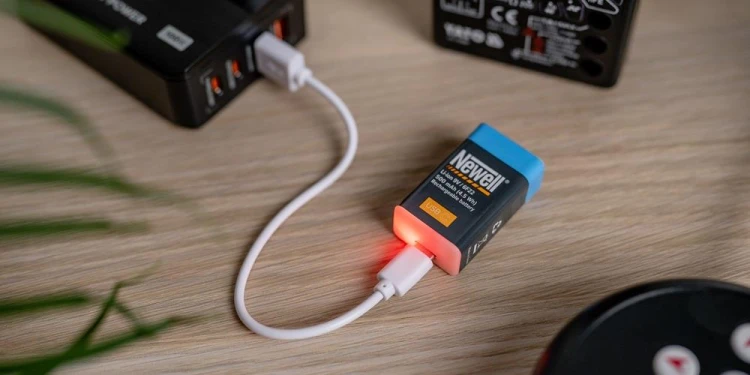 Akumulator Newell 9 V USB-C 500 mAh NL3465-232402