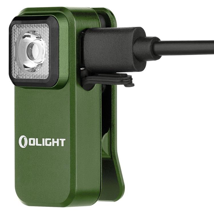 Latarka akumulatorowa Olight Oclip OD green 300 lm-232639