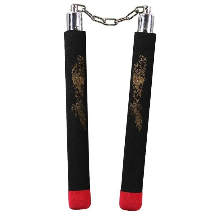 Nunchaku treningowe piankowe smok Extra łańcuszek -232913