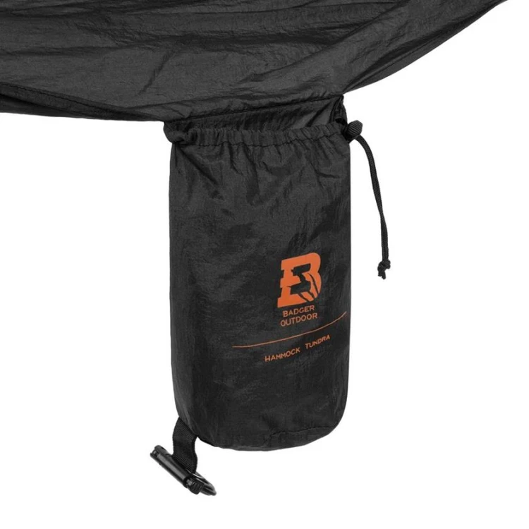 Hamak Badger Outdoor Tundra - black do 200kg-233231