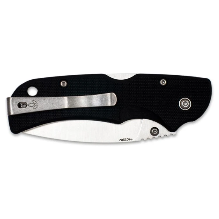 Nóż Manly City CPM S90V flat handle 60-62 HRC blac-233447
