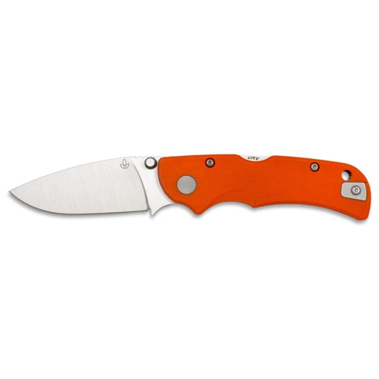 Nóż Manly City CPM S90V flat handle 60-62 HRC oran-233448