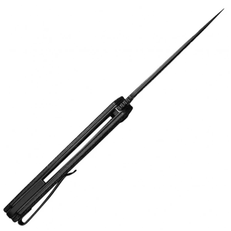 Nóż składany Civivi Praxis 57-59 hrc czarny C803G-233515