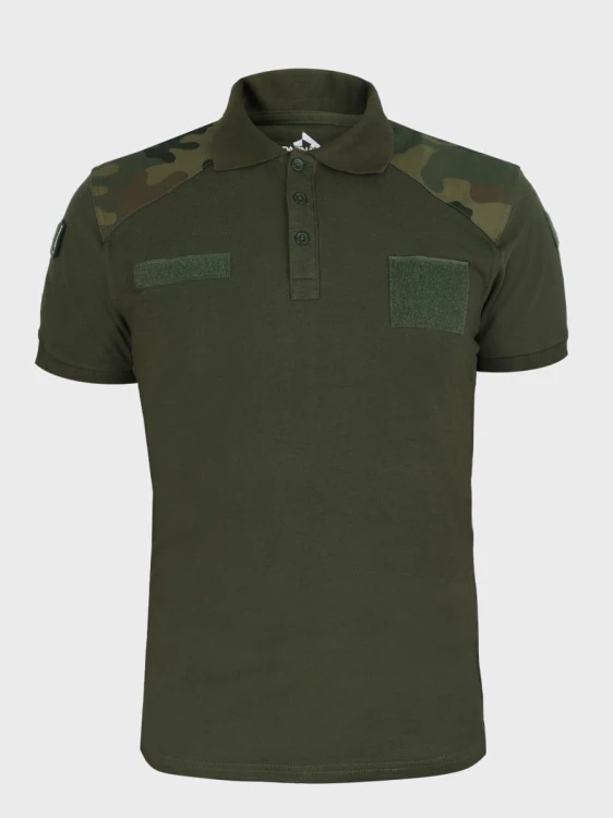 Koszulka Polo wojskowa Dominator oliwkowa-233783