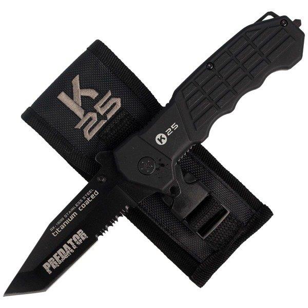 Nóż Składany Taktyczny ratunkowy Predator K25 1909-233666