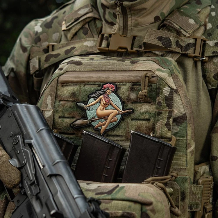 M-Tac naszywka Tactical girl #11 PVC emblemat rzep-234080