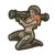 M-Tac naszywka Tactical girl #10 PVC emblemat rzep-234086