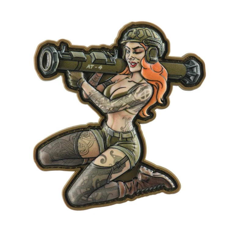 M-Tac naszywka Tactical girl #10 PVC emblemat rzep-234086