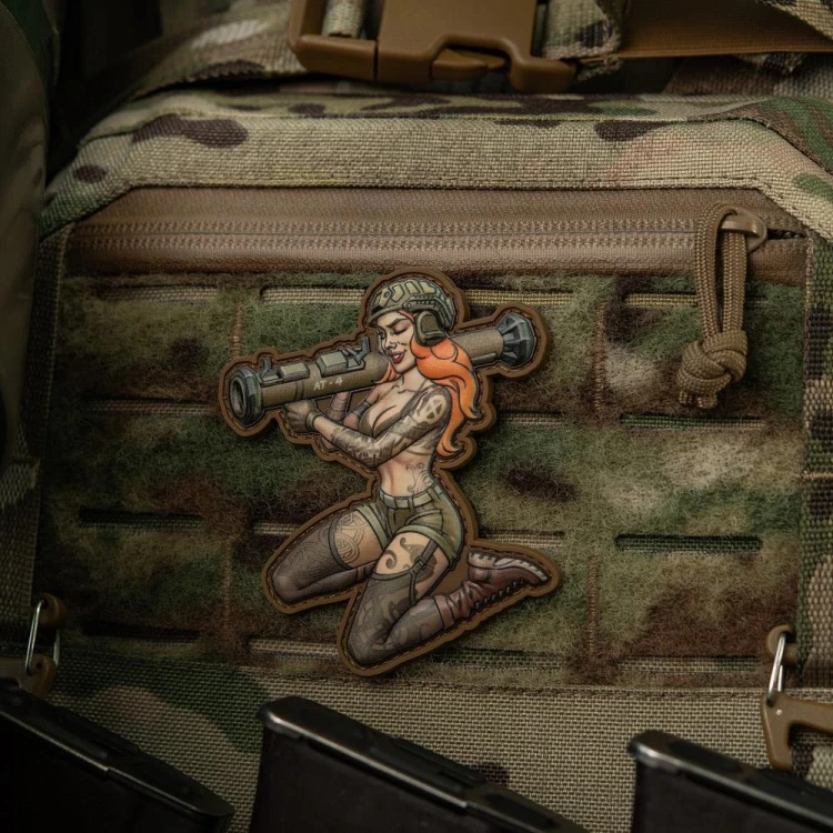 M-Tac naszywka Tactical girl #10 PVC emblemat rzep-234088