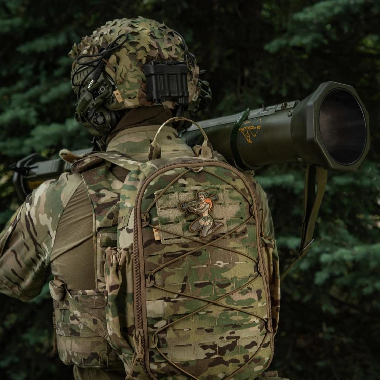 M-Tac naszywka Tactical girl #10 PVC emblemat rzep-234092