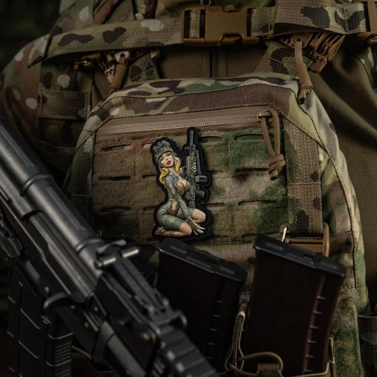 M-Tac naszywka Tactical girl #5 tattoo PVC emblema-234094