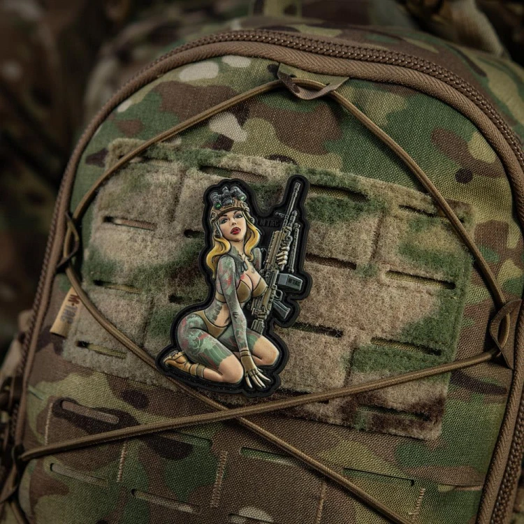 M-Tac naszywka Tactical girl #5 tattoo PVC emblema-234099