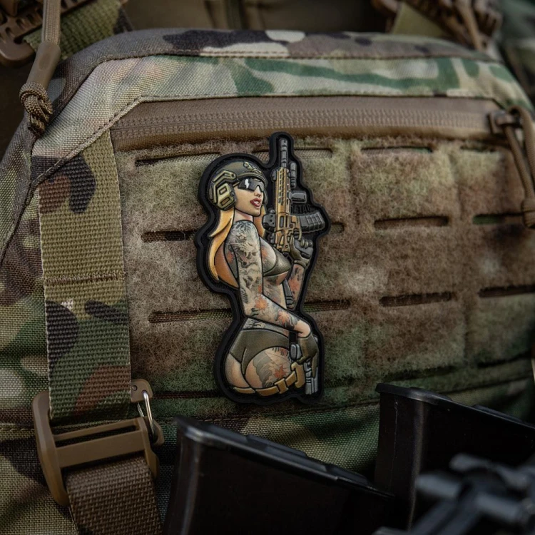 M-Tac naszywka Tactical girl #4 tattoo PVC emblema-234107