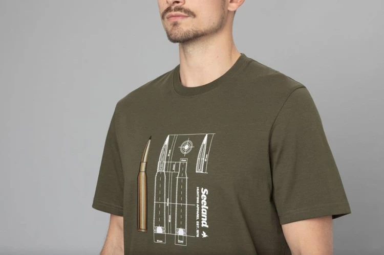 Koszulka myśliwska Seeland Bullet Grape leaf zielo-234162