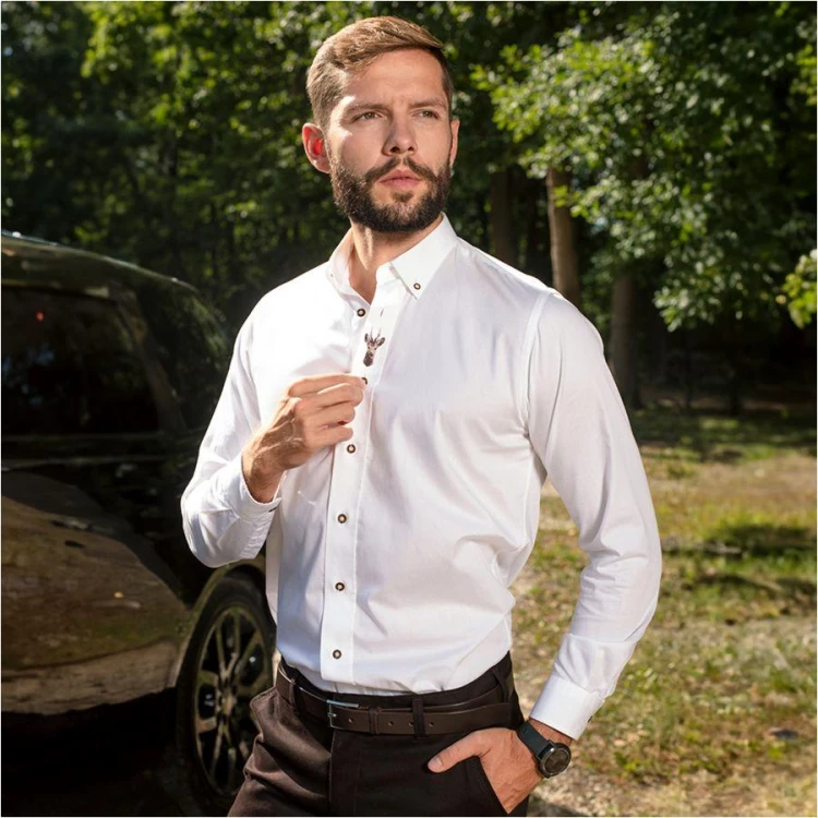 Koszula myśliwska męska bawełniana Tagart Koziołek-234246