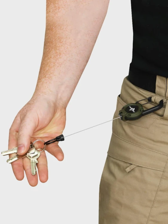 Retraktor Dominator smycz taktyczna,  linka stalow-234558