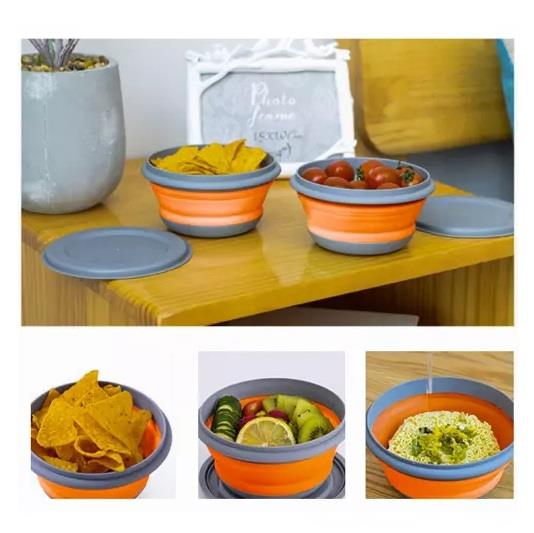 Składane miski silikonowe - 3 szt. Ruhhy 20781 z p-234591