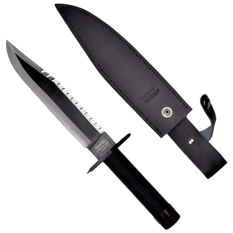 Duży Nóż Rambo I Cinema Classic 360 mm z pochwą sk-234608