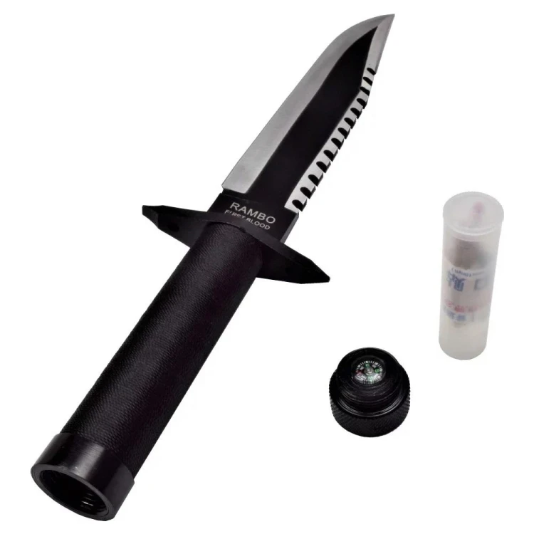 Duży Nóż Rambo I Cinema Classic 360 mm z pochwą sk-234612