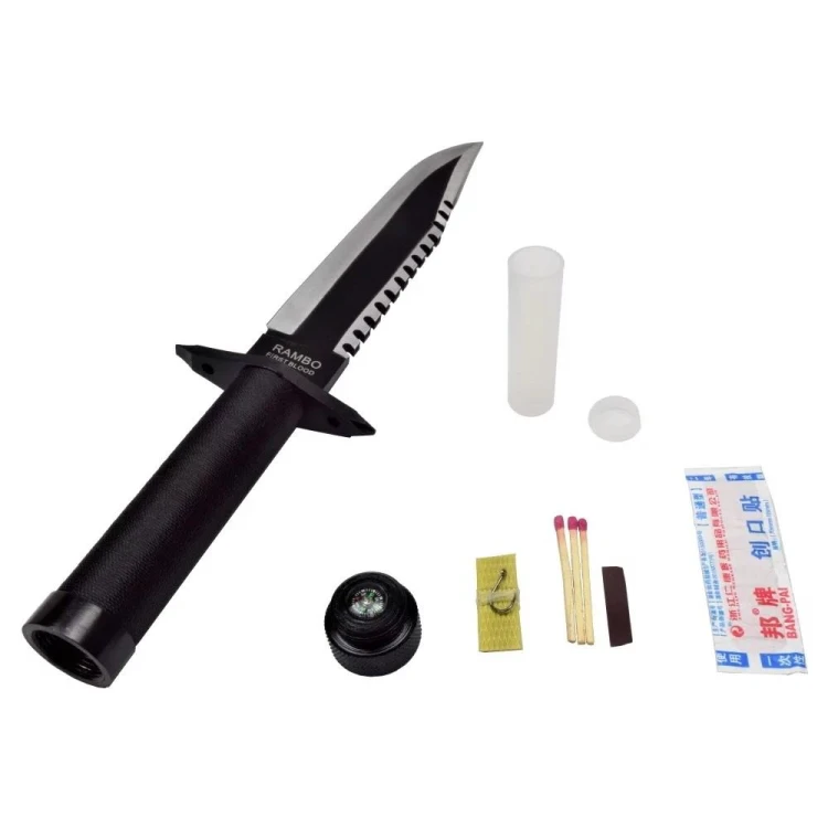 Duży Nóż Rambo I Cinema Classic 360 mm z pochwą sk-234613