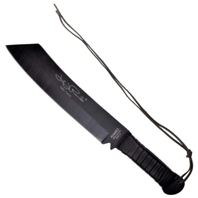 Duży Nóż Rambo IV Cinema Classic 428 mm z pochwą s-234625