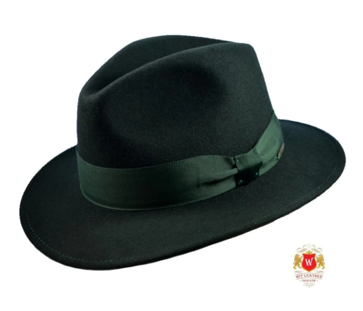 Kapelusz Myśliwski mundurowy Witleather zieleń but-234633