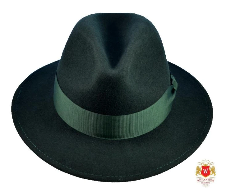 Kapelusz Myśliwski mundurowy Witleather zieleń but-234634