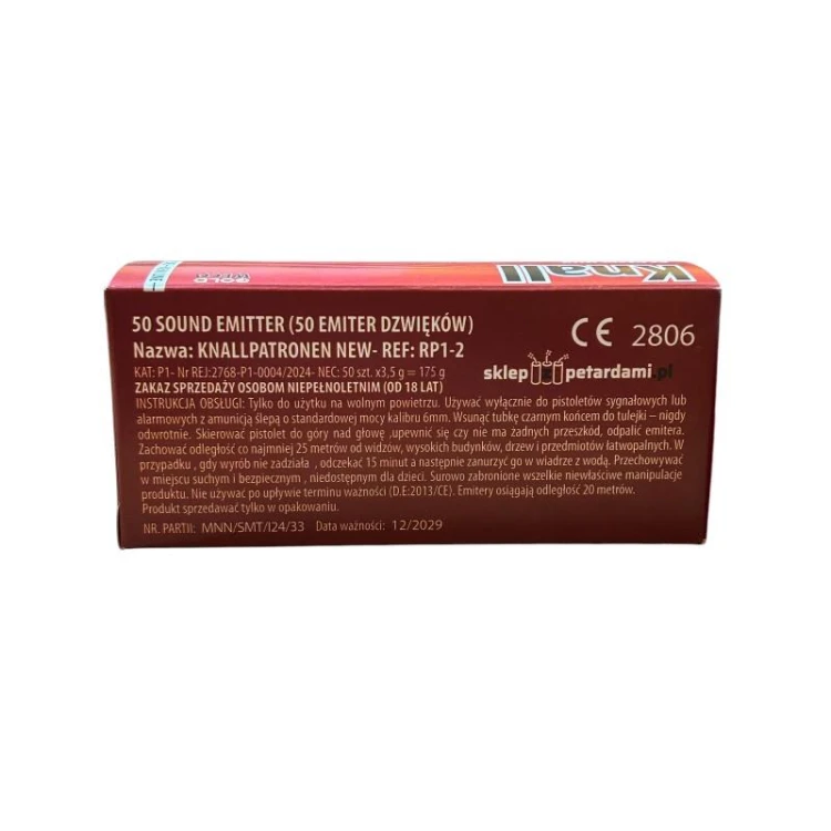 Race hukowe pistoletowe STRONG Knall GWR02 do pist-235369