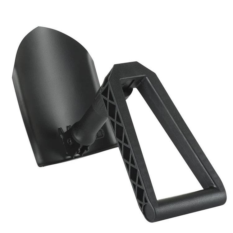 Saperka składana M-Tac czarna z zielonym pokrowcem-235525