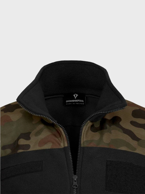 Polar wojskowy 128/MON bluza polarowa czarna / WZ9-235879